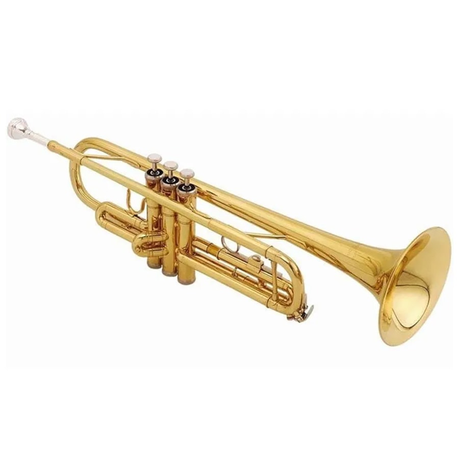 Trompete Shelter SFT6418 Laqueado em Sib c/ Hard Case Trompete Shelter SFT6418 Laqueado em Sib c/ Hard Case