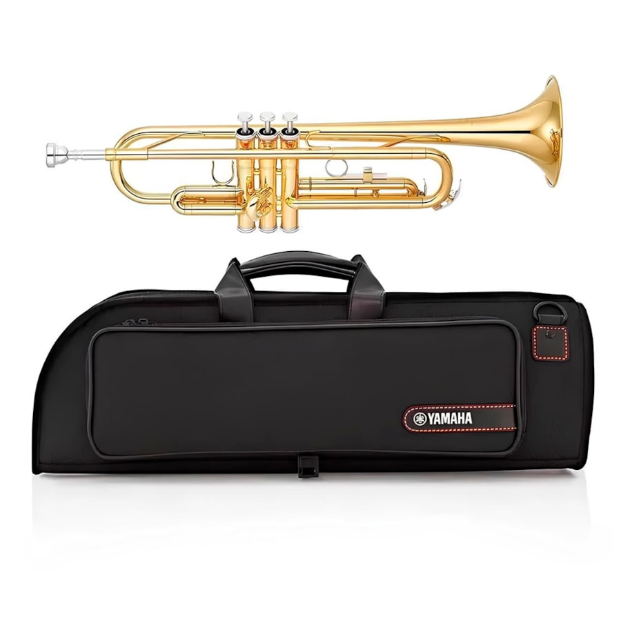 Trompete Yamaha YTR2330 Em Sí Bemol Com Case Trompete Yamaha YTR2330 Em Sí Bemol Com Case