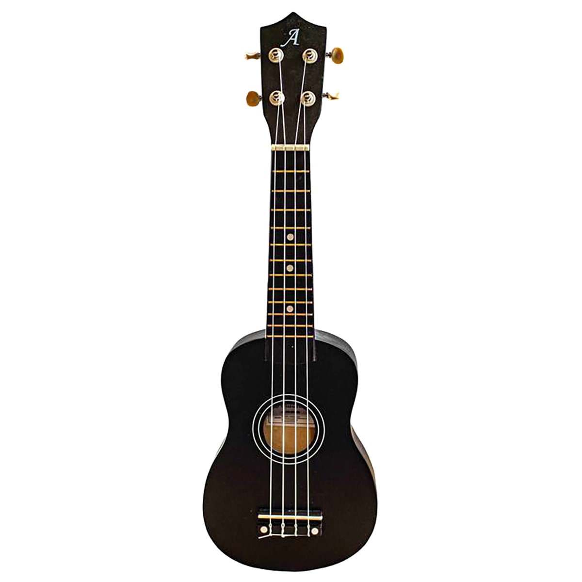 Ukulele Andaluz Soprano Acustico UKS01 Black - Akustica Musical