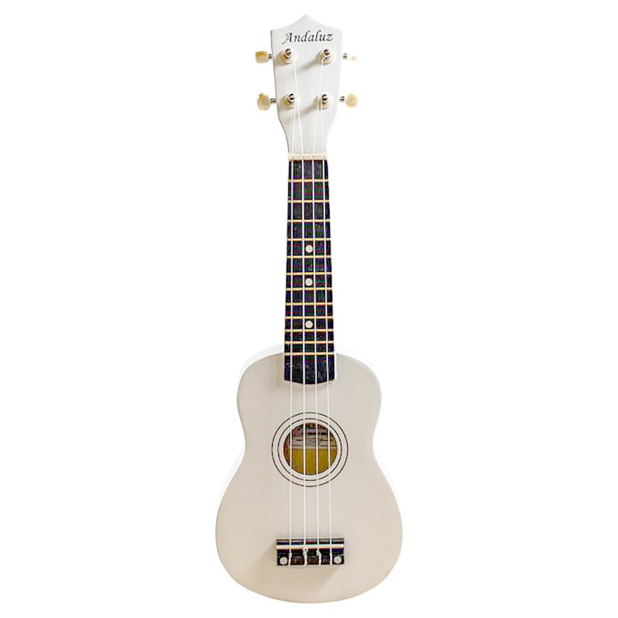 Ukulele Andaluz Soprano Acustico UKS01 White Ukulele Andaluz Soprano Acustico UKS01 White