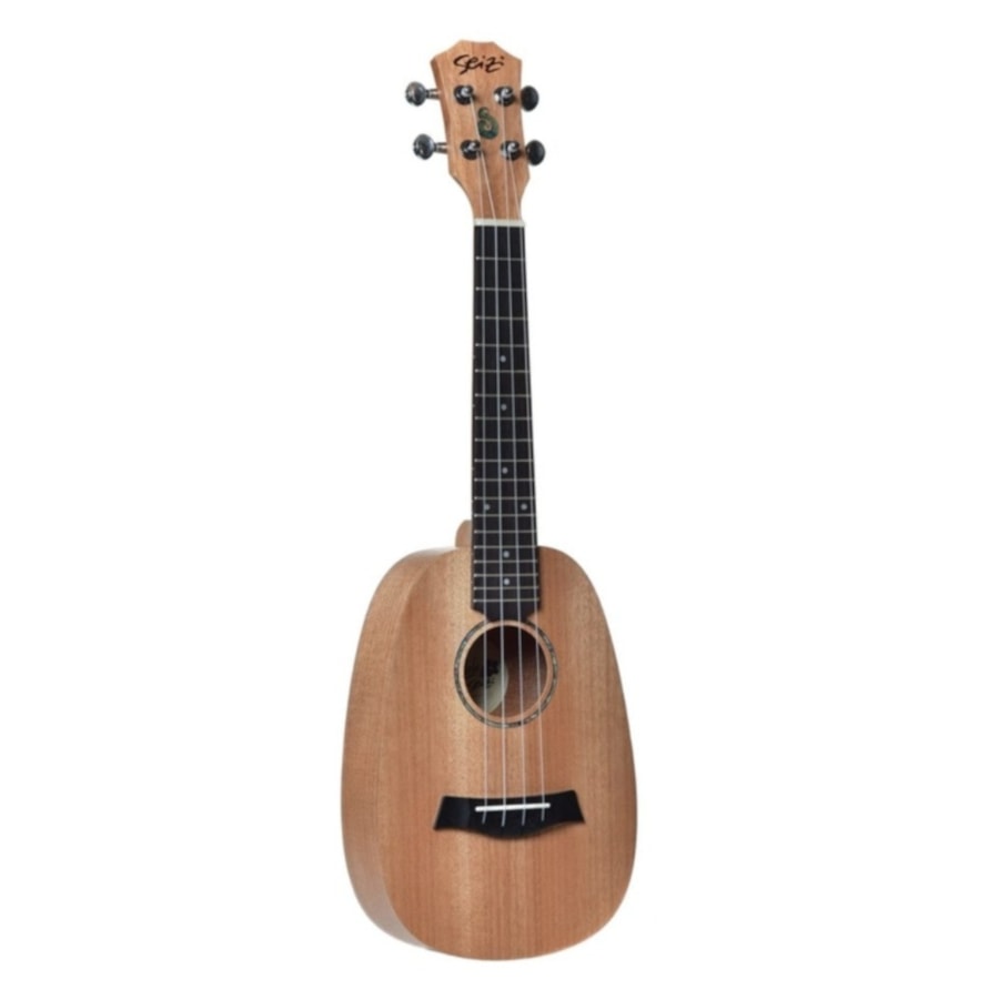 Ukulele Seizi Bali Pineapple Okume Concerto Acústico Ukulele Seizi Bali Pineapple Okume Concerto Acústico