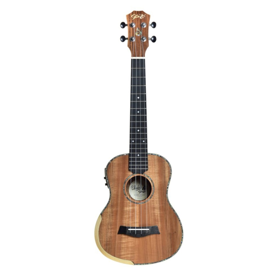 Ukulele Seizi Kauai Koa Tenor Sólido Eletroacústico com Bag