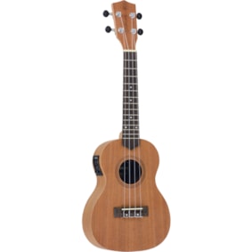 Ukulele Strinberg Concerto Elétrico UK-06CE Mogno Fosco c/ Capa Ukulele Strinberg Concerto Elétrico UK-06CE Mogno Fosco c/ Capa