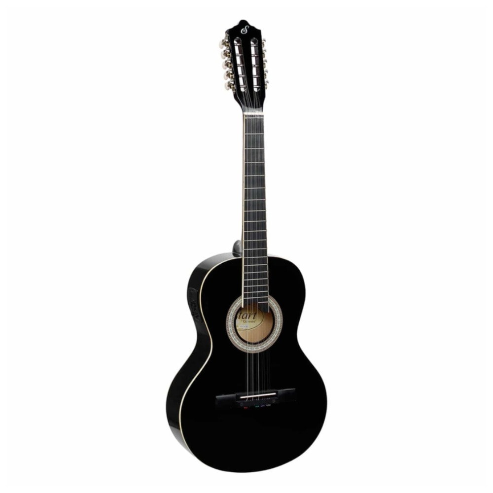 Viola Caipira Giannini Start VS14EQ BK Preta Elétrica com Afinador