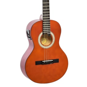 Viola Caipira Giannini Start VS14EQ NS Natural Fosca Elétrica com Afinador