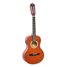 Viola Caipira Giannini Start VS14EQ NS Natural Fosca Elétrica com Afinador