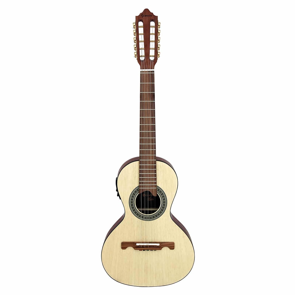 Viola Caipira Giannini VS4H Imbuia EQ NS Séries Raiz de Aço Temperada Cinturada C/ Afinador Natural