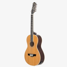 Viola Caipira Tagima Pantaneira NTABS 10 Cordas Eletroacústica Natural Acetinada