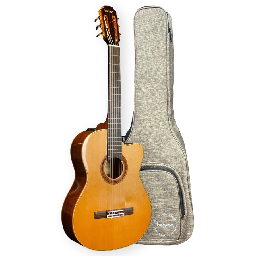 Violão Benson EXC500CFX Nylon Exodus Series Clássico Natural C/ Bag Violão Benson EXC500CFX Nylon Exodus Series Clássico Natural C/ Bag