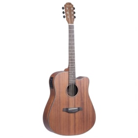 Violão Benson EXD500CE Maho NS Exodus Series Folk de Aço Natural Satin C/ Afinador e Bag Violão Benson EXD500CE Maho NS Exodus Series Folk de Aço Natural Satin C/ Afinador e Bag