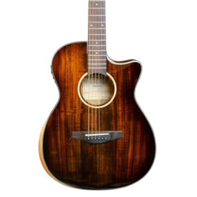 Violão Benson EXF900CE Exodus Series Grand Auditorium Koa Burst Pré Fishman Aço C/ Bag