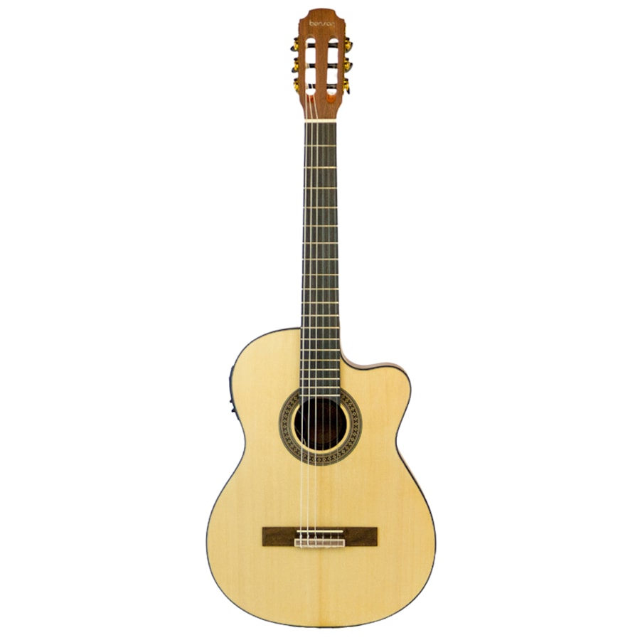 Violão Benson GC100CE NS Genesis Series Clássico de Nylon Natural Fosco C/ Afinador Violão Benson GC100CE NS Genesis Series Clássico de Nylon Natural Fosco C/ Afinador