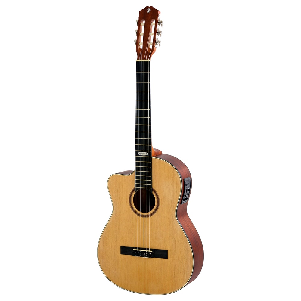 Violão Canhoto Strinberg SC200C NS LH Black Series Natural Satin Eletroacústico Nylon