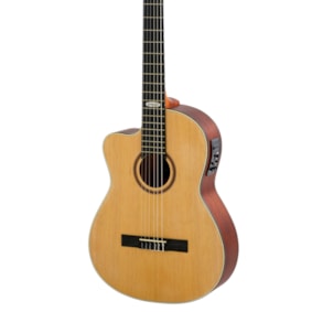 Violão Canhoto Strinberg SC200C NS LH Black Series Natural Satin Eletroacústico Nylon 