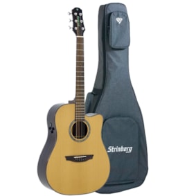 Violão Diamond DD4SC RT N Linha Diamond Eletroacústico C/ Bag