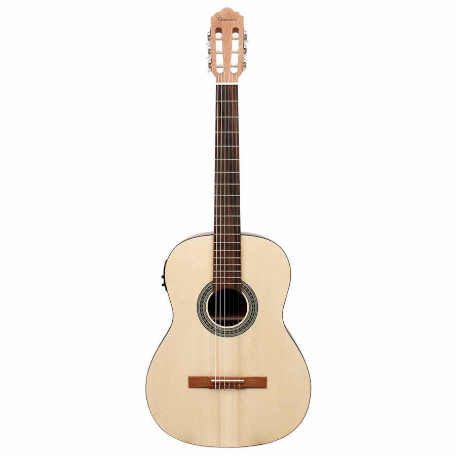 Violão Giannini Clássico Ibéria M4 EQ NS Nylon Eletroacústico Brasil