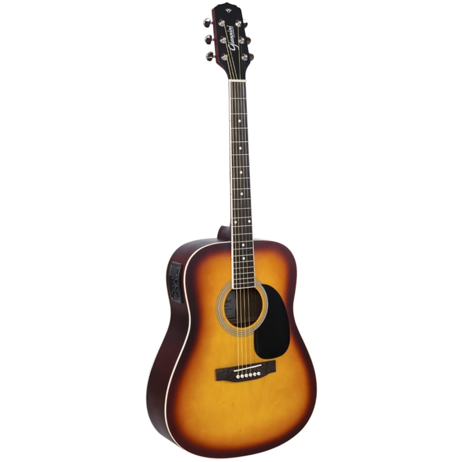 Violão Giannini GD-1 EQ TS De Aço C/ Afinador Tobacco Sunburst