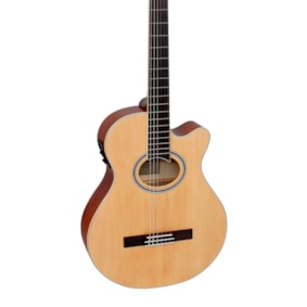 Violão Giannini Performace GNF1D CEQ NS Natural Satin Eletroacústico Nylon