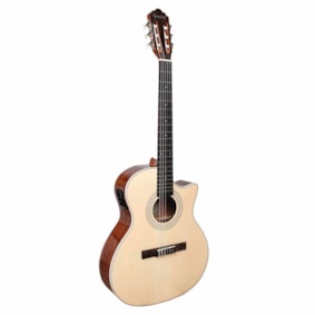 Violão Giannini Performance GNY Plus CEQ NG Natural Glossy Eletroacústico Nylon