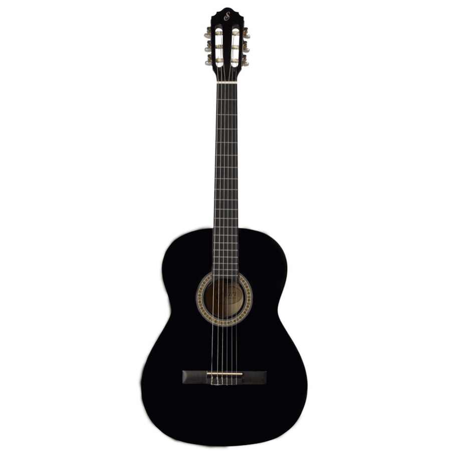 Violão Giannini Start N-14 Preto de Nylon Acústico Violão Giannini Start N-14 Preto de Nylon Acústico