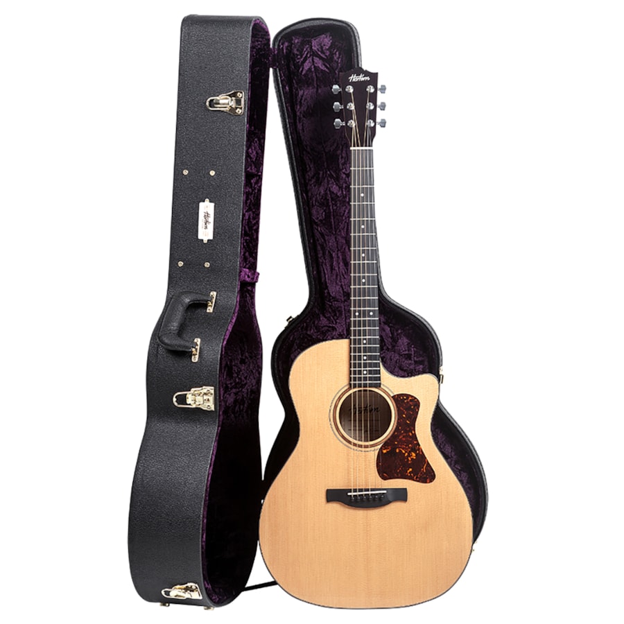 Violão Hertom GA STD N Aço C/ Case Violão Hertom GA STD N Aço C/ Case