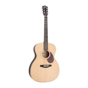 Violão Hertom OM DLX N Aço C/Case Violão Hertom OM DLX N Aço C/Case