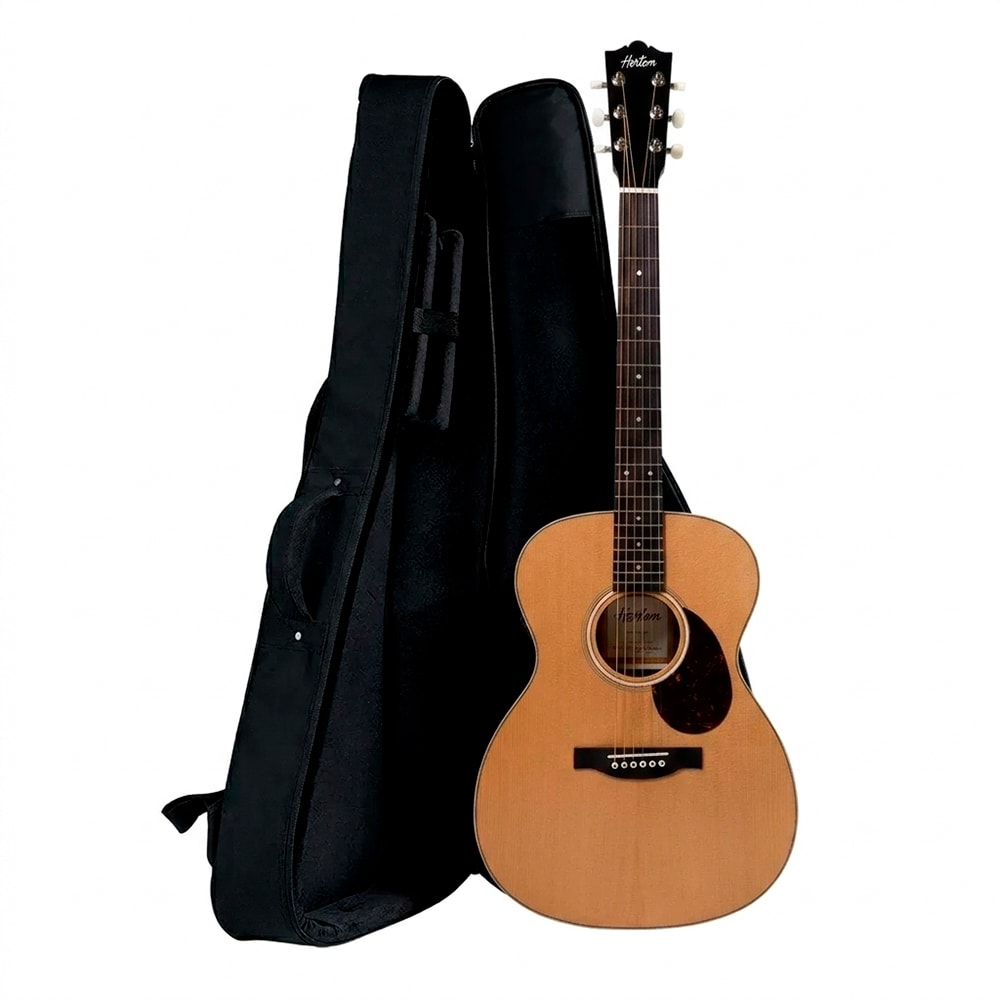Violão Herton Stege ON N Orchestra Model Natrual Eletroacústico Aço C/ Bag