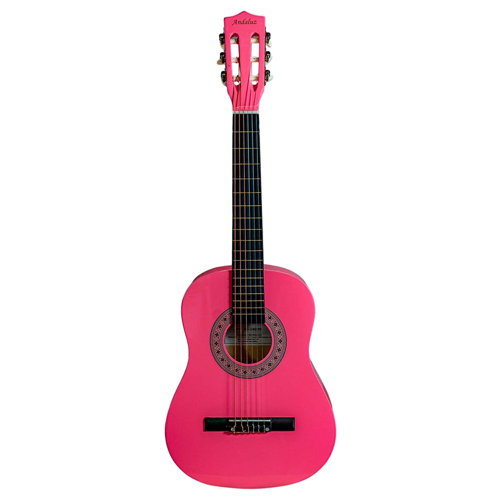 Violão Infantil Andaluz AC340 PK Pink Nylon Tamanho 34