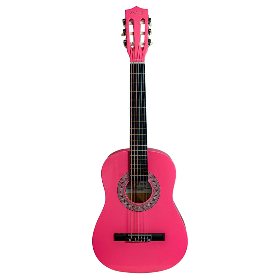 Violão Infantil Andaluz AC340 PK Pink Nylon Tamanho 34 Violão Infantil Andaluz AC340 PK Pink Nylon Tamanho 34