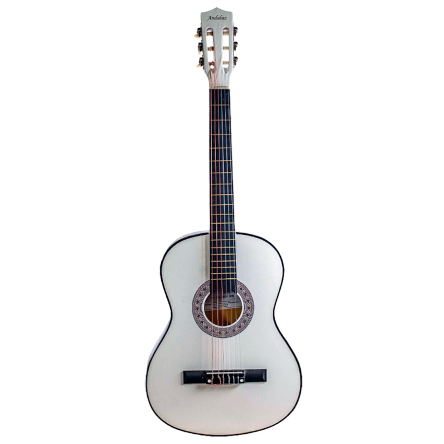 Violão Infantil Andaluz AC340 WH Branco Nylon Tamanho 34 Violão Infantil Andaluz AC340 WH Branco Nylon Tamanho 34