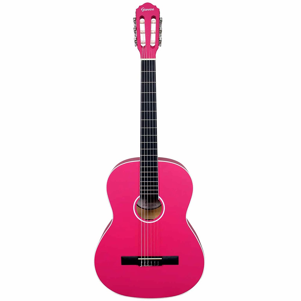Violão Infantil Giannini Start N14 PKS Pink Satin Nylon
