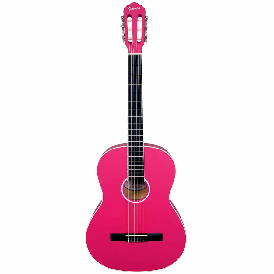 Violão Infantil Giannini Start N14 PKS Pink Satin Nylon