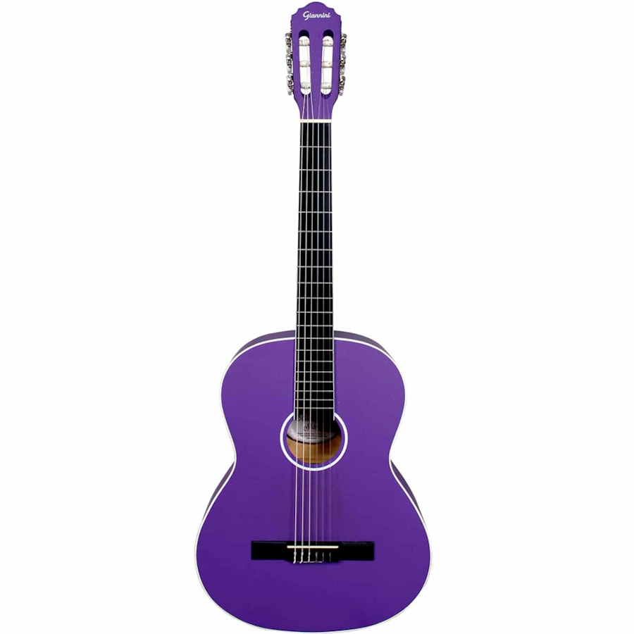 Violão Infantil Giannini Start N14 PPS Purple Satin De Nylon 