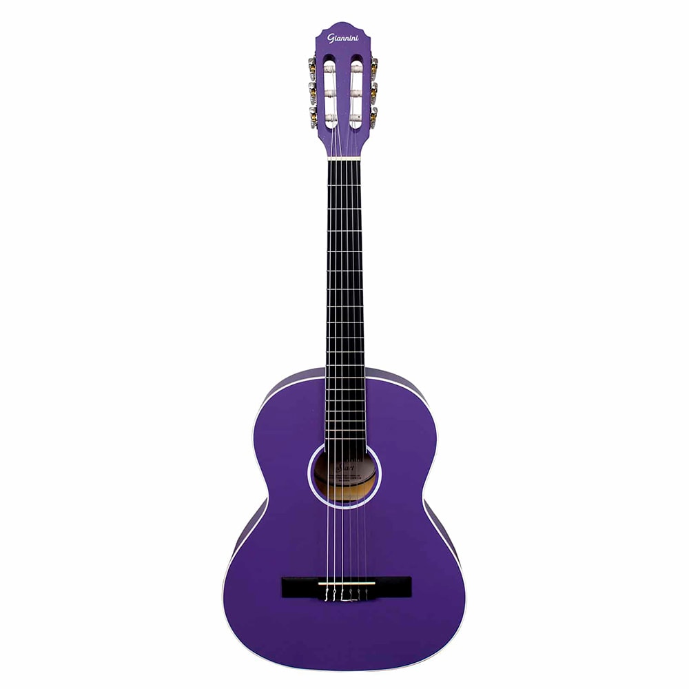 Violão Infantil Giannini Start N6 PPS Purple Satin Acústico Nylon