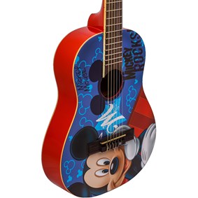 Violão Infantil PHX VID-MR1 Mickey Rocks Linha Disney de Nylon Estampado