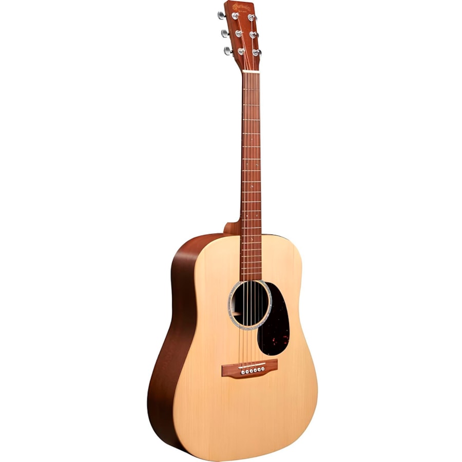 Violão Martin D-X2E Natural X Series Eletroacústico Aço C/ Bag