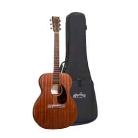 Violão Martin Road Series 000-10E Retrô Sapele Captação Martin E1 Eletroacústico Aço C/ Bag