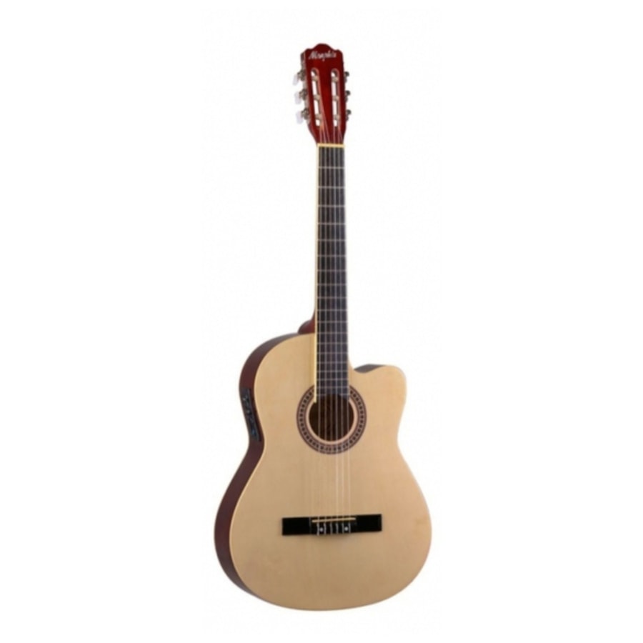 Violão Memphis AC 60 Natural c/ Afinador Violão Memphis AC 60 Natural c/ Afinador