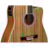 Violão Memphis by Tagima MD-25 EQ NTWS Memphis Series Folk de Aço Natural Walnut Satin C/ Afinador