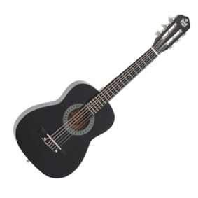 Violão Myth Infantil MT30N Black Nylon  Tamanho 30 Violão Myth Infantil MT30N Black Nylon  Tamanho 30