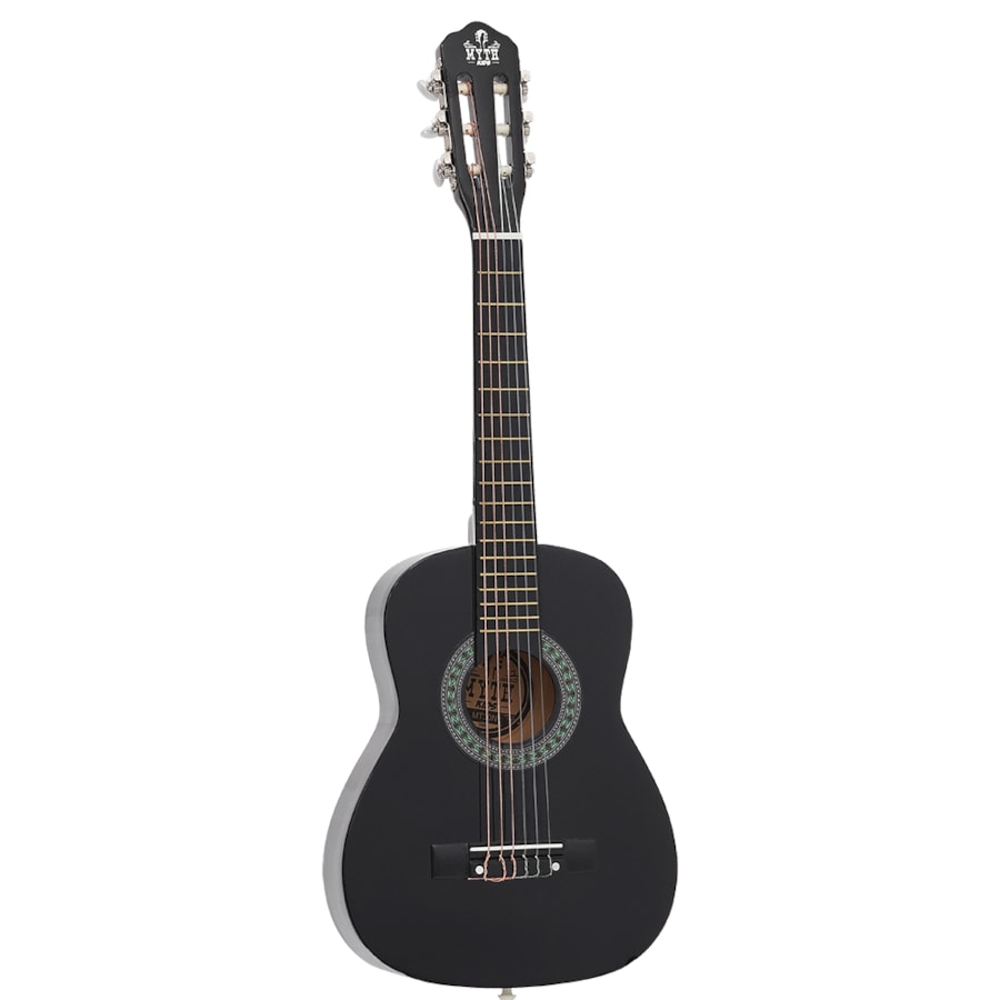 Violão Myth Infantil MT30N Black Nylon  Tamanho 30 Violão Myth Infantil MT30N Black Nylon  Tamanho 30