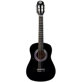 Violão Myth Infantil MT34N Black Nylon Tamaho 34