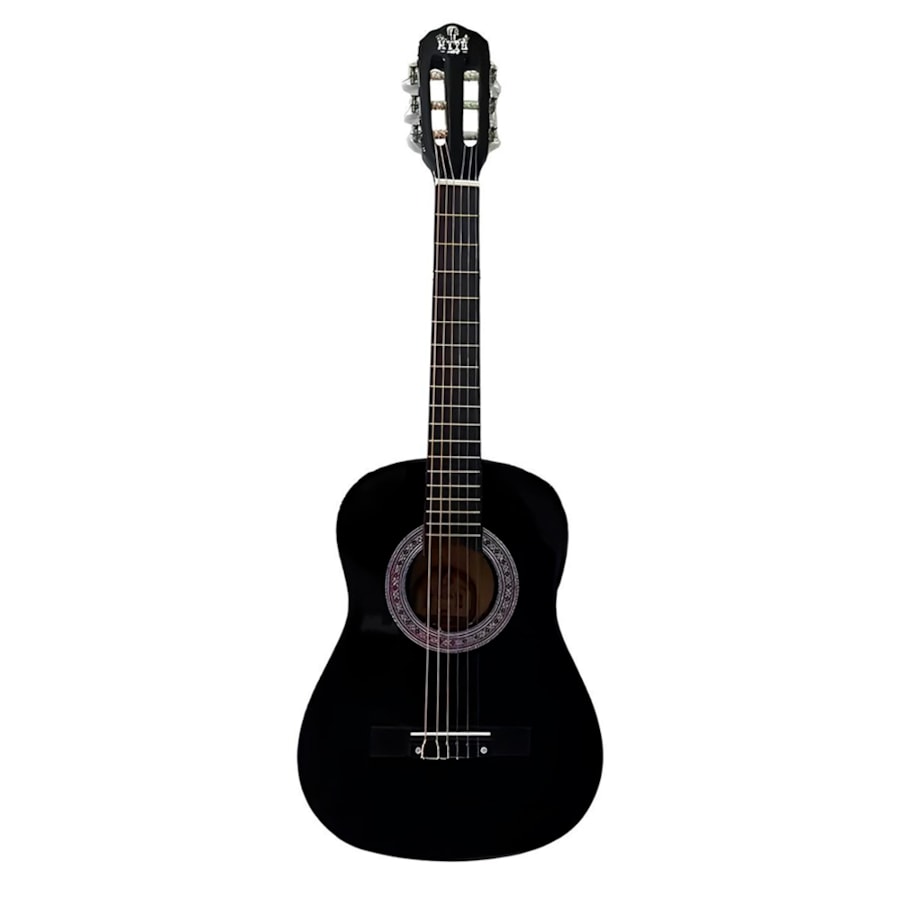 Violão Myth Infantil MT34N Black Nylon Tamaho 34