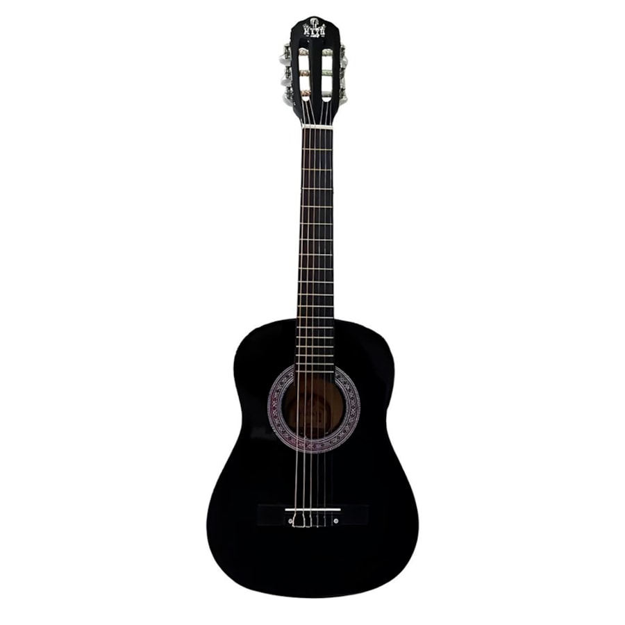 Violão Myth Infantil MT34N Black Nylon Tamaho 34 Violão Myth Infantil MT34N Black Nylon Tamaho 34