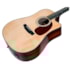 Violão Sigma DMC-1E Natural Standard Series Aço Eletroacústico