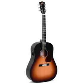 Violão Sigma JM-SGE Sunburst  Standard Series Aço Eletroacústico