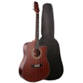 Violão Smiger SM412 MGS Mahogany Satin Eletroac...