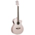 Violão Strinberg CA50C PK Pink Sparkle Full Sparkle Cromo Eletroacústico Aço