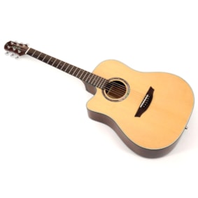 Violão Strinberg DD3SC RT LH Canhoto Natural Satin Diamond Series Folk Aço com Bag Violão Strinberg DD3SC RT LH Canhoto Natural Satin Diamond Series Folk Aço com Bag