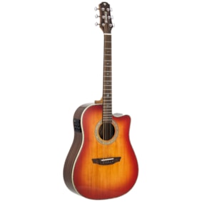 Violão Strinberg DD5SC CB Cherry Burst Linha Diamond De Aço C/ Case